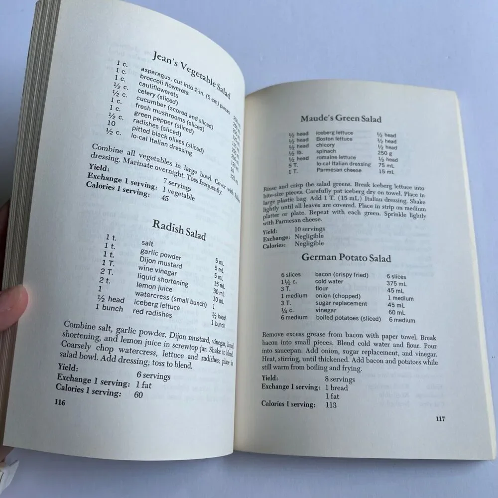 Vintage 1990 Cookbook The Complete Diabetic Cookbook Paperback